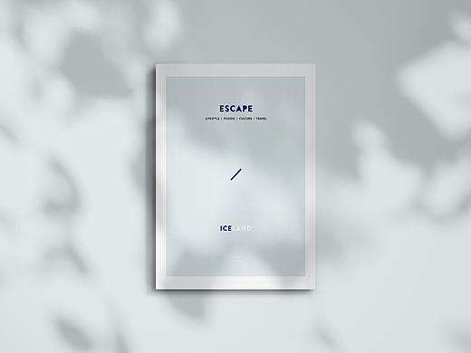 LIFE STYLE MAGAZINE | ESCAPE ice&land（个人主页-ZNDI2Njg0NDQ=） - 书籍/画册 - 站酷设计师jam_zakka原创素材 - 站酷ZCOOL