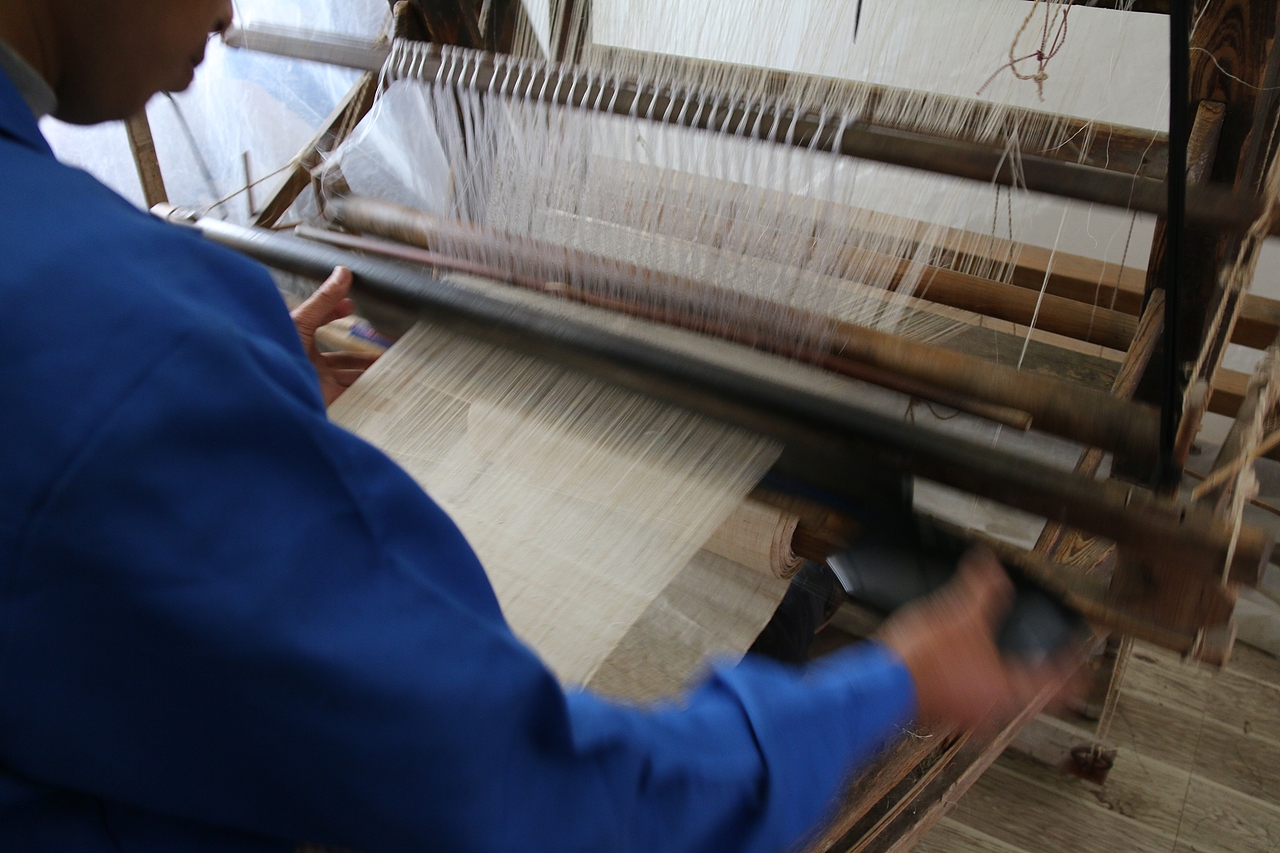 织布,织布的环境也有要求