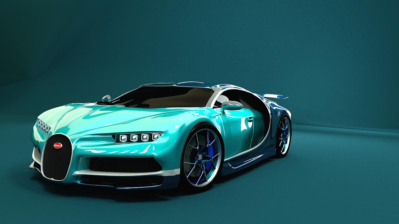 Blender 气车渲染 BUGATTI（图ZMjU4NTA0MzYw） - 机械/交通 - 站酷设计师ANiu阿牛原创素材 - 站酷ZCOOL