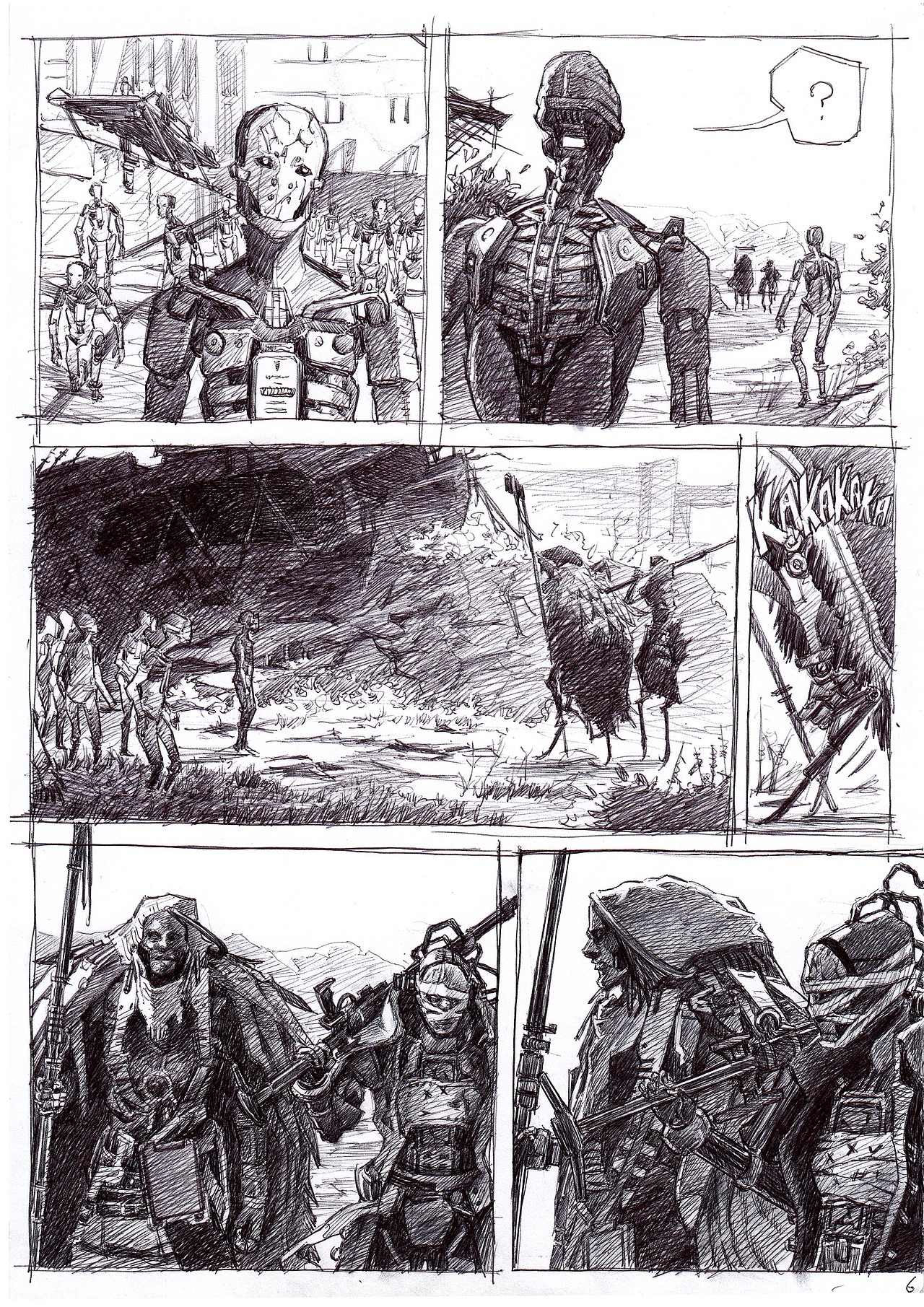 #最近的漫画练习#