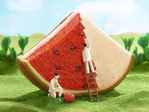 a1西瓜吐司详情页作品 2020.7