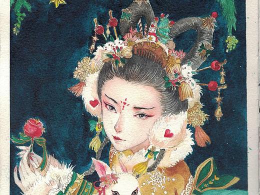 圣诞节（个人主页-ZNDYzNzY0MTI=） - 绘本 - 站酷设计师沐尘桃鱼原创素材 - 站酷ZCOOL
