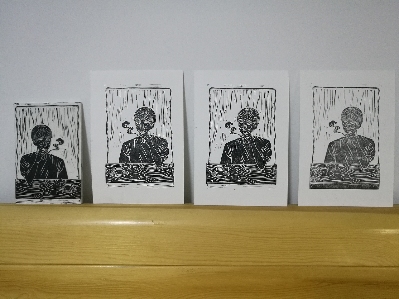 版画日常作品（图ZODUwNzAzNDg=） - 其他手工艺 - 站酷设计师魚木原创素材 - 站酷ZCOOL