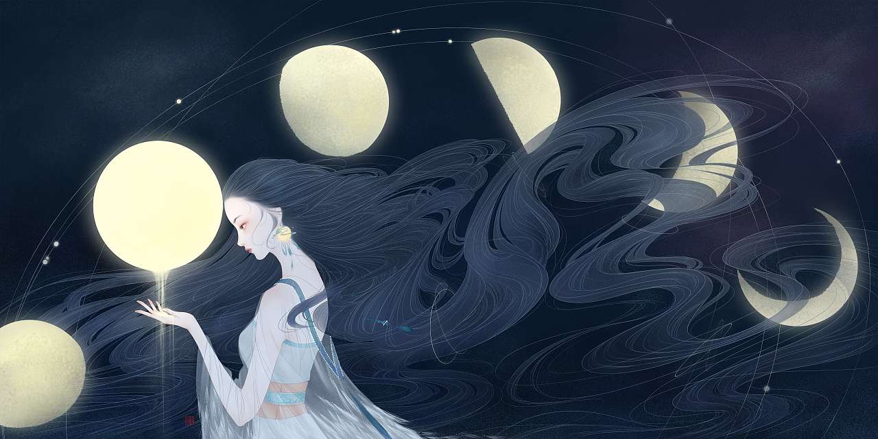 月（图ZMjExNzIzNzA0） - 创作习作 - 站酷设计师木上鱼原创素材 - 站酷ZCOOL