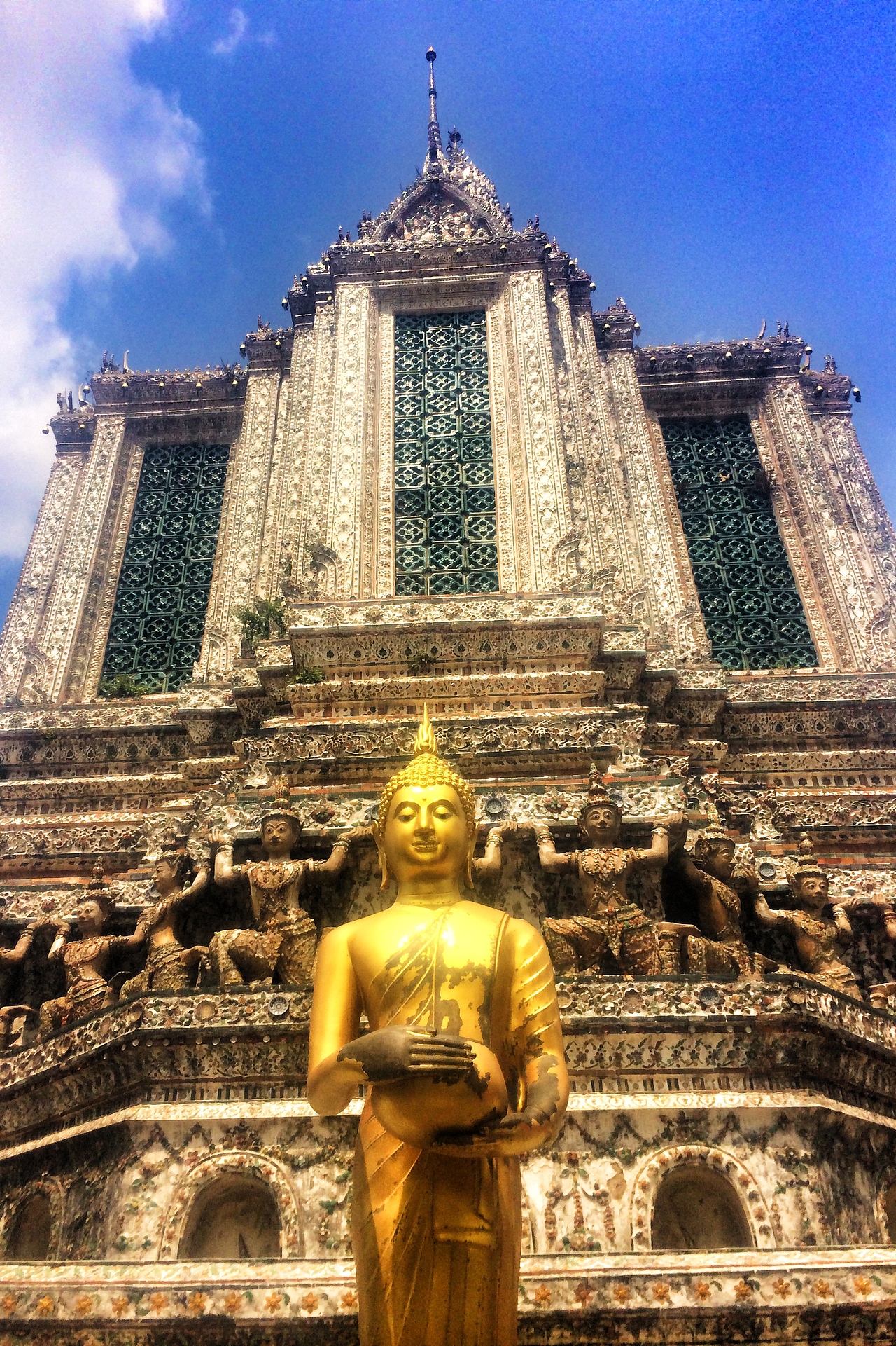 郑王庙(wat arun),泰国王家寺庙之一.通称郑王寺,又名黎明寺.