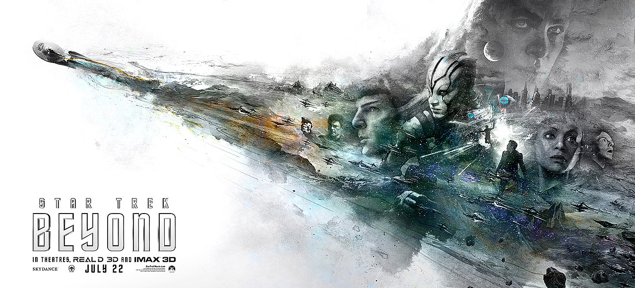 星际迷航3：超越星辰 Star Trek Beyond（图ZMTU2MDY2MjA4） - 海报 - 站酷设计师庚乾文化原创素材 - 站酷ZCOOL
