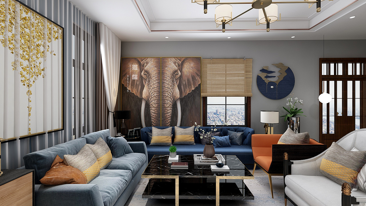 疏附县别墅室内设计