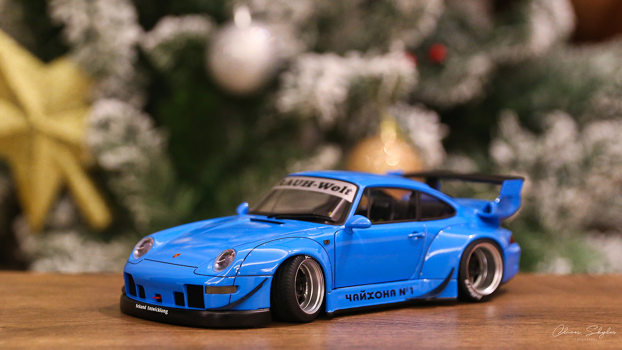 AA RWB Blue 借一波圣诞的景~