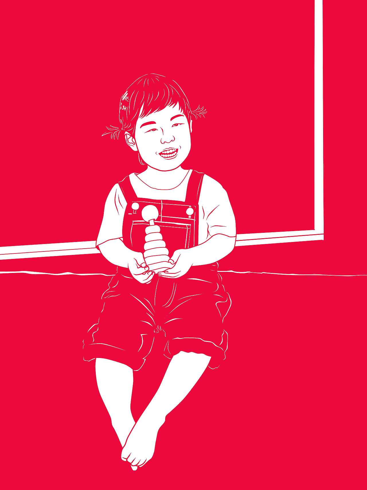 人像剪纸底稿   支持定制