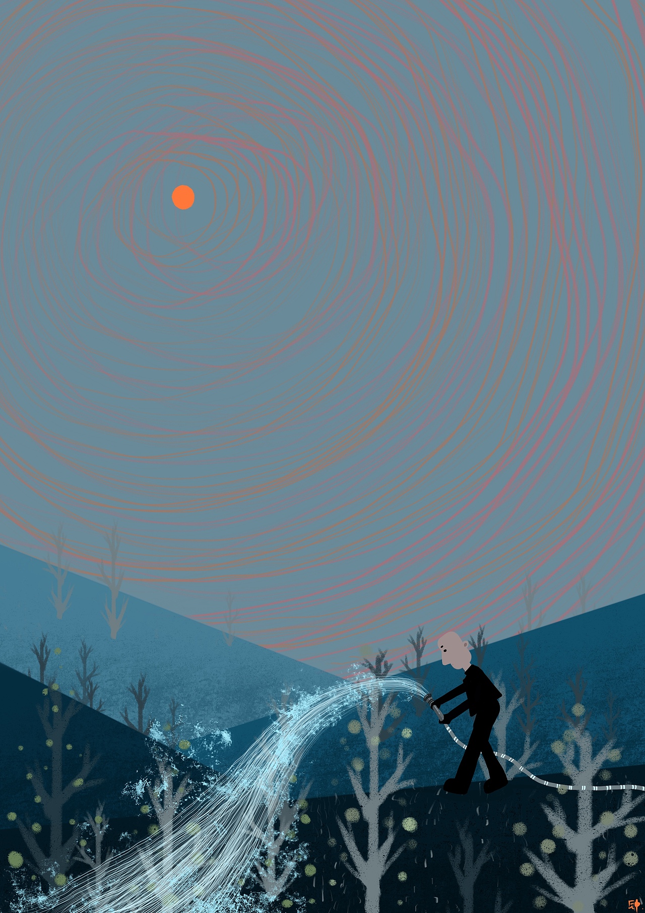 栽（图ZMTg1Njc0Nzg4） - 艺术插画 - 站酷设计师是脑子鸭原创素材 - 站酷ZCOOL