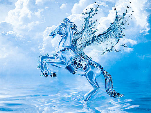 水晶马