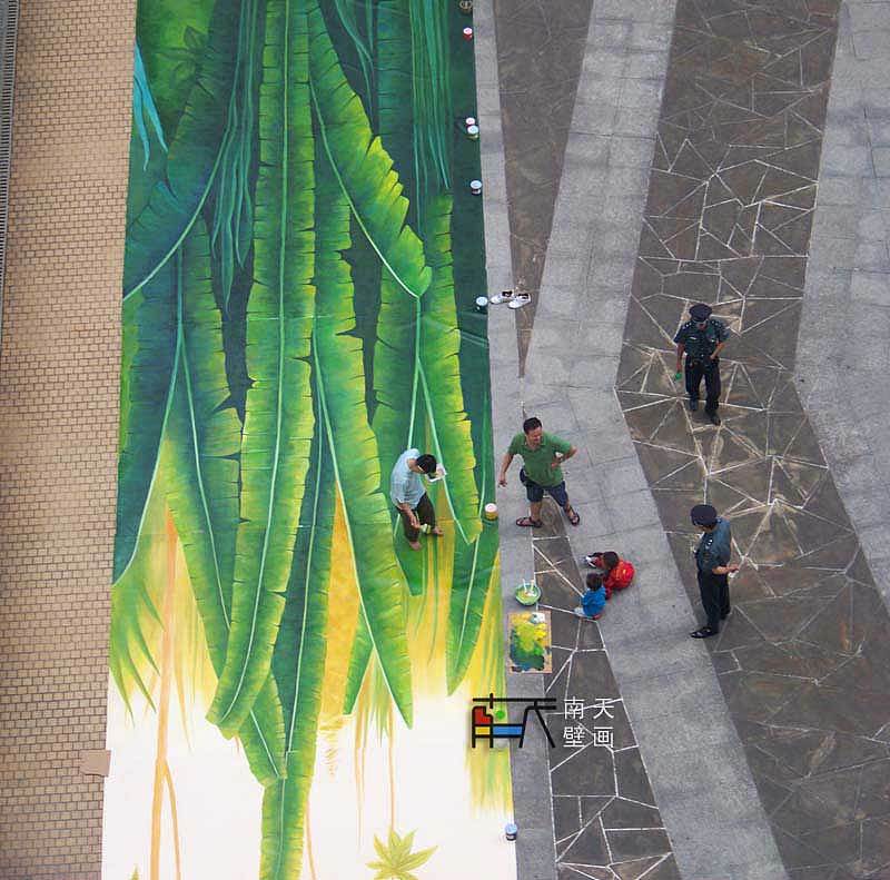 海南南海酒店酒店大堂超大型壁画,油画,手绘油画,欧式油画,壁画,欧式壁画,壁画工程,古典壁画