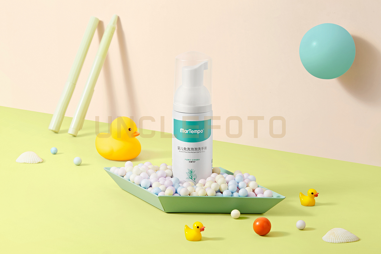 平面案例 | 海得宝免洗泡泡洗手液 & UNCLEFOTO（图ZMjE0MDQ0MDU2） - 产品摄影 - 站酷设计师有嫁值大叔原创素材 - 站酷ZCOOL