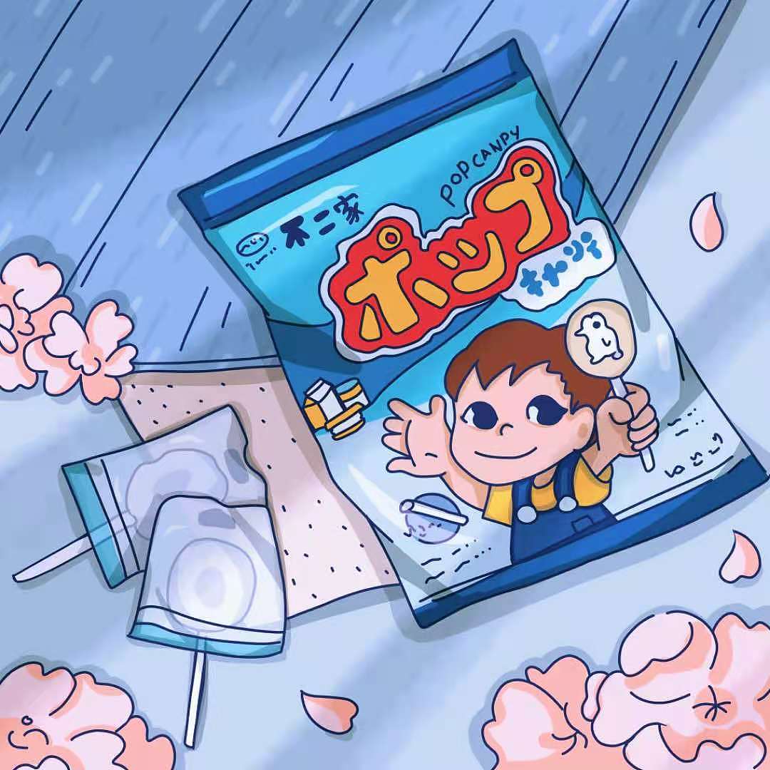 插画练习5——零食|插画|创作习作|莫须有_ - 原创作品 - 站酷 (zcool