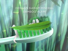 Signal牙刷三維廣告