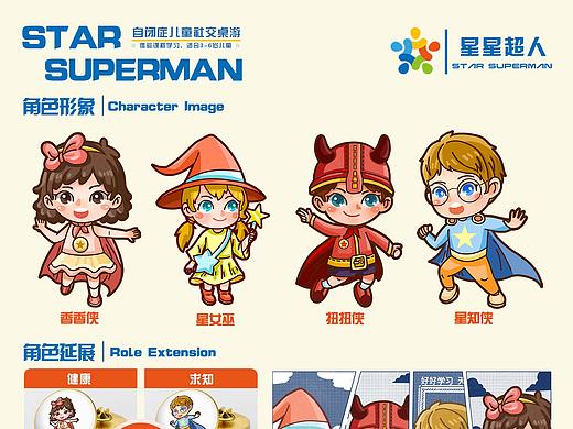 #2020青春答卷#《我是星超人》自闭症儿童社交桌游