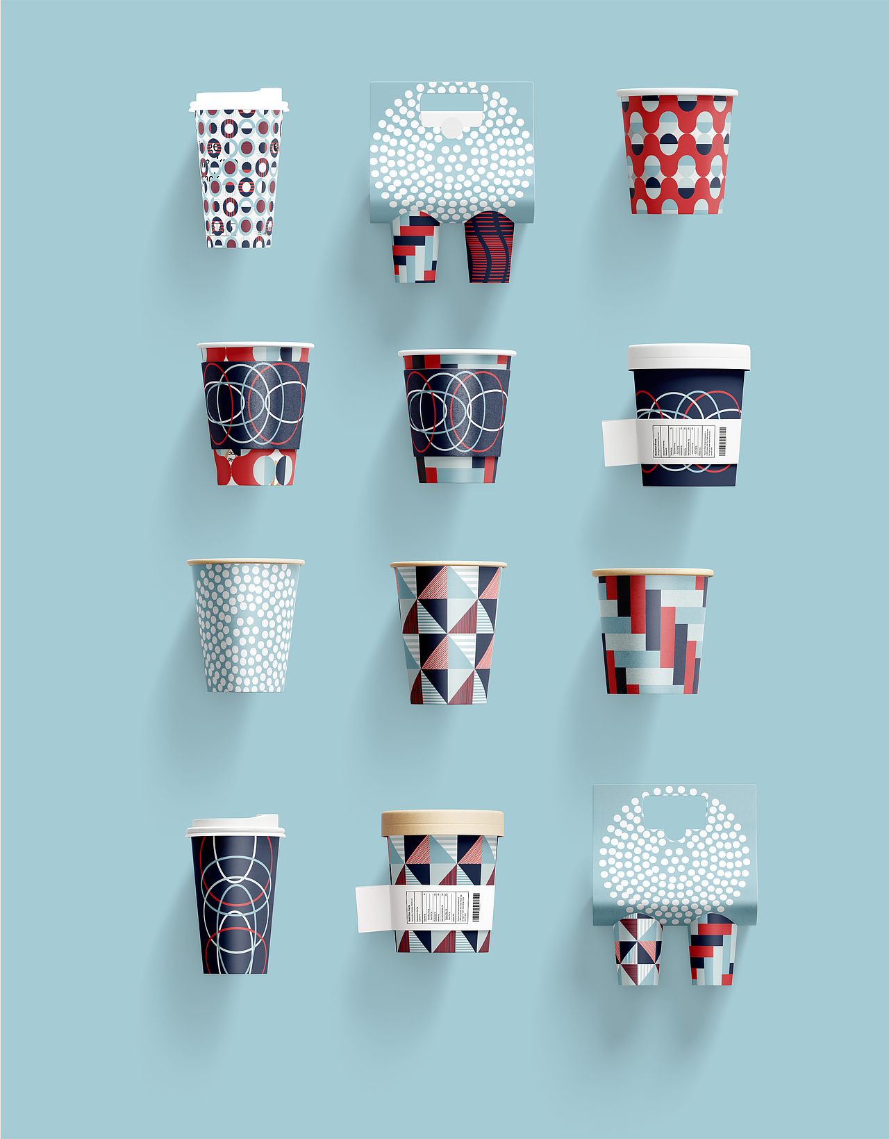 藏画房的包装图形设计