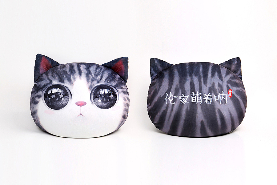 吾皇万睡丨猫头抱枕（图ZNzA5MTgwMzI=） - 生活用品 - 站酷设计师一间宇宙原创素材 - 站酷ZCOOL