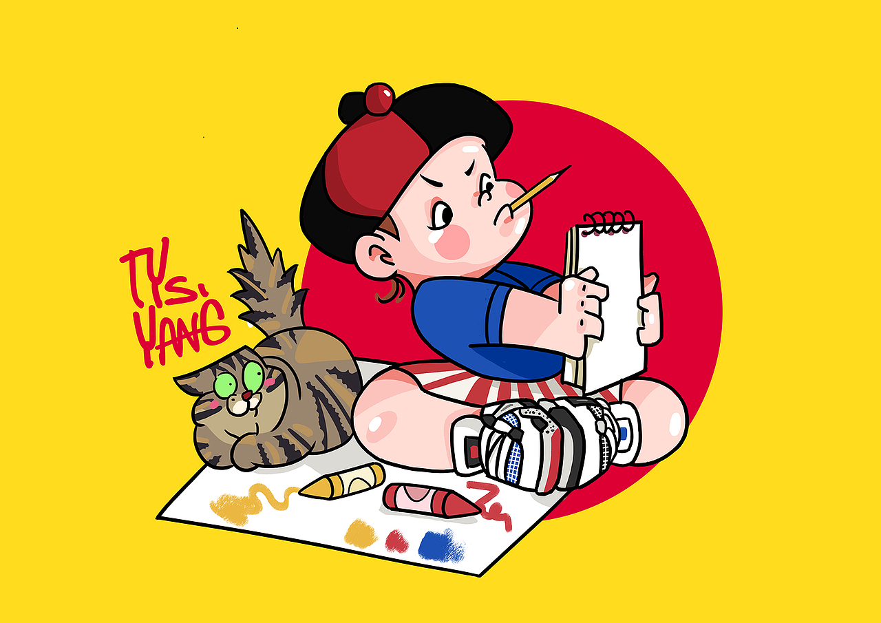 2020写给自己的“画”（图ZMjA5ODA5NTM2） - 创作习作 - 站酷设计师TYs_Yang原创素材 - 站酷ZCOOL