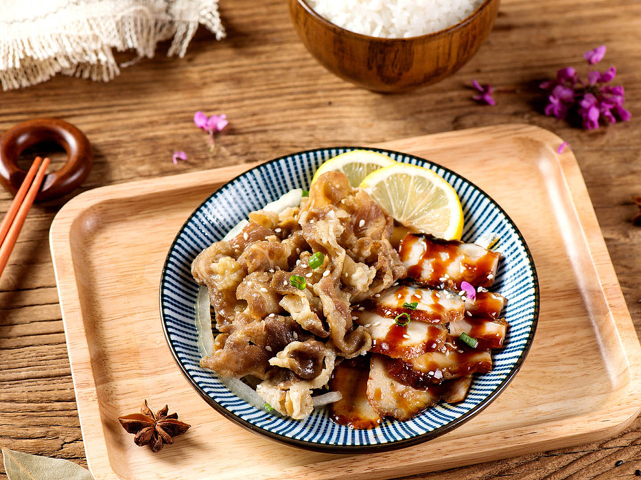美团饿了吗外卖图片拍摄鳗鱼饭肥牛饭拍照美食食品摄影