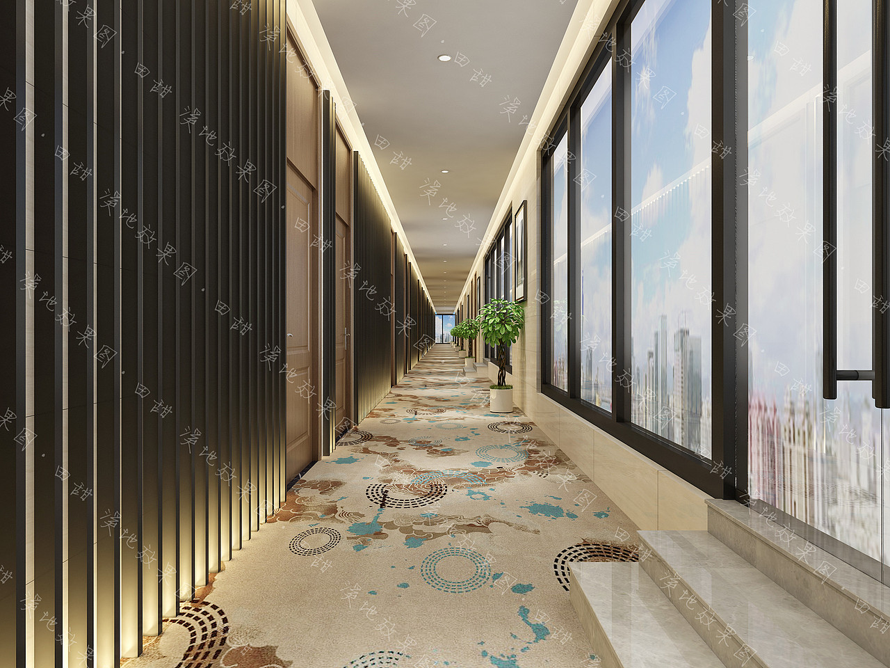 精品酒店作品案例（图ZMTg3NzA2Mjg0） - 家装设计 - 站酷设计师十七171原创素材 - 站酷ZCOOL