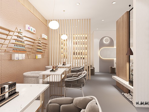 美甲店装修102餐饮装修设计美甲店501florenceleung贵阳美甲店装修