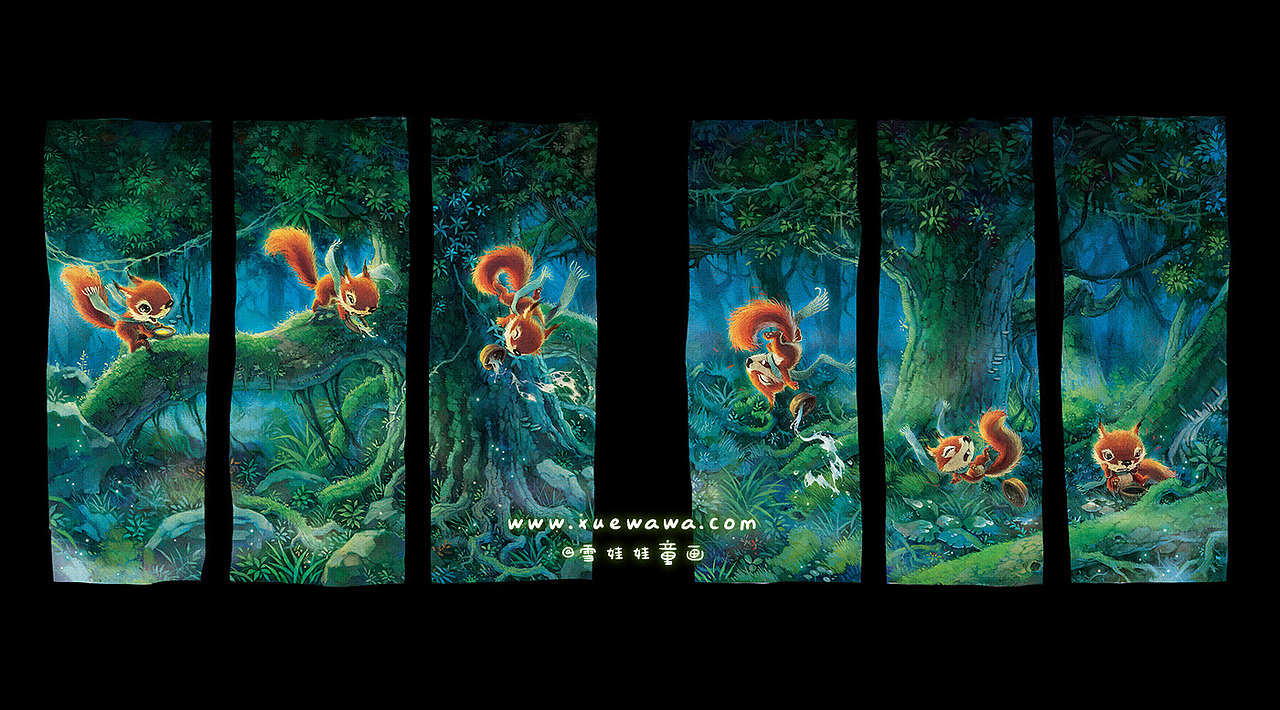 果果跌啦~【童画世界 by 雪娃娃】