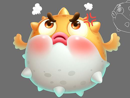 一只河豚（個人主頁-ZNDYwMjcwNDQ=） - 游戲原畫 - 站酷設計師VinArt原創(chuàng)素材 - 站酷ZCOOL