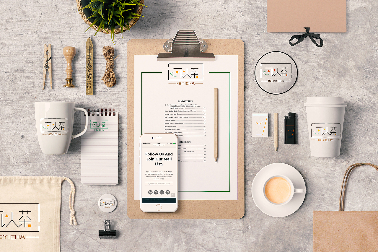 奶茶店logo设计（图ZMTk2MzA1NTU2） - Logo - 站酷设计师可乐味的雪碧原创素材 - 站酷ZCOOL