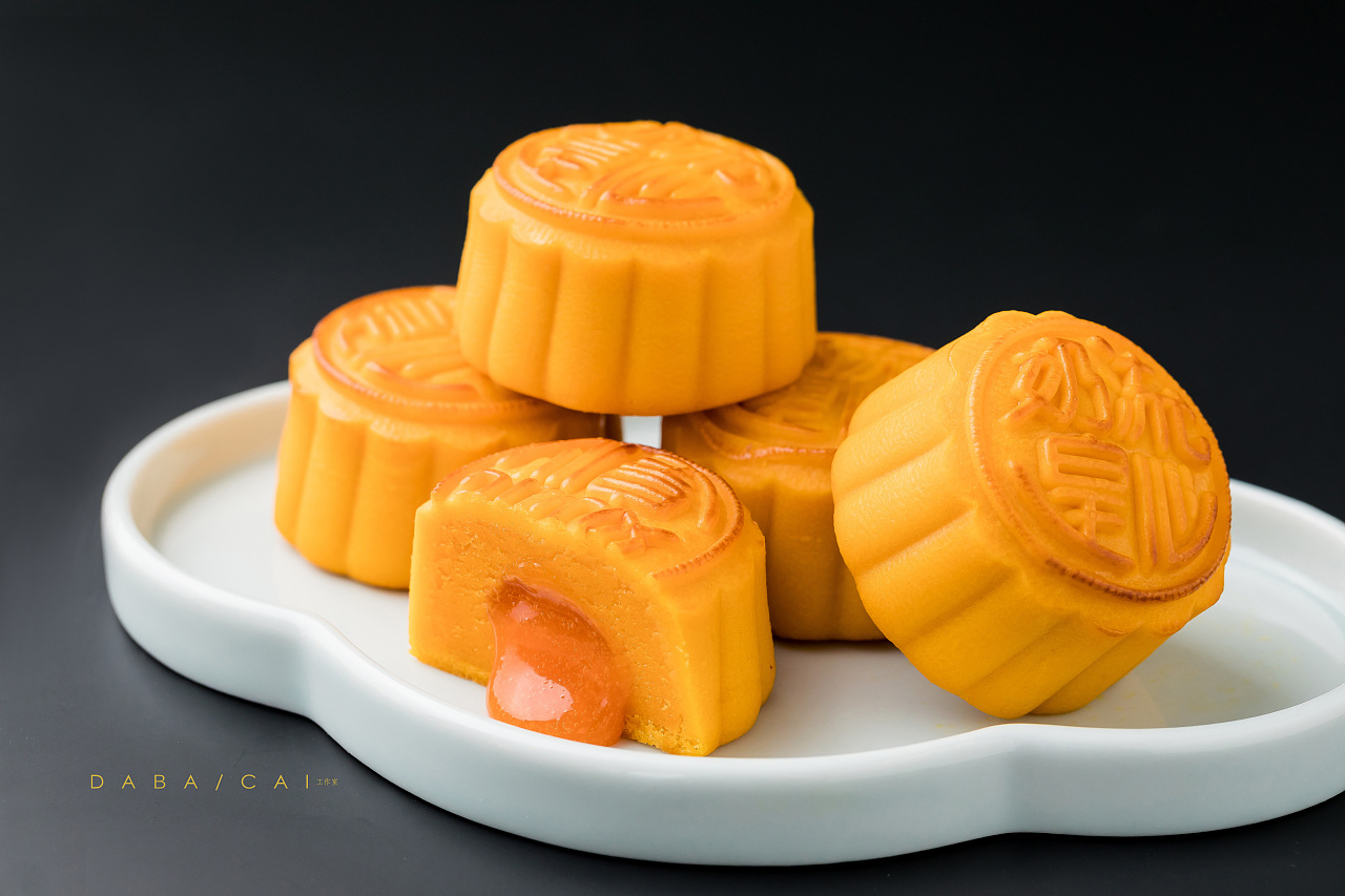 廉州府流心月饼产品拍摄