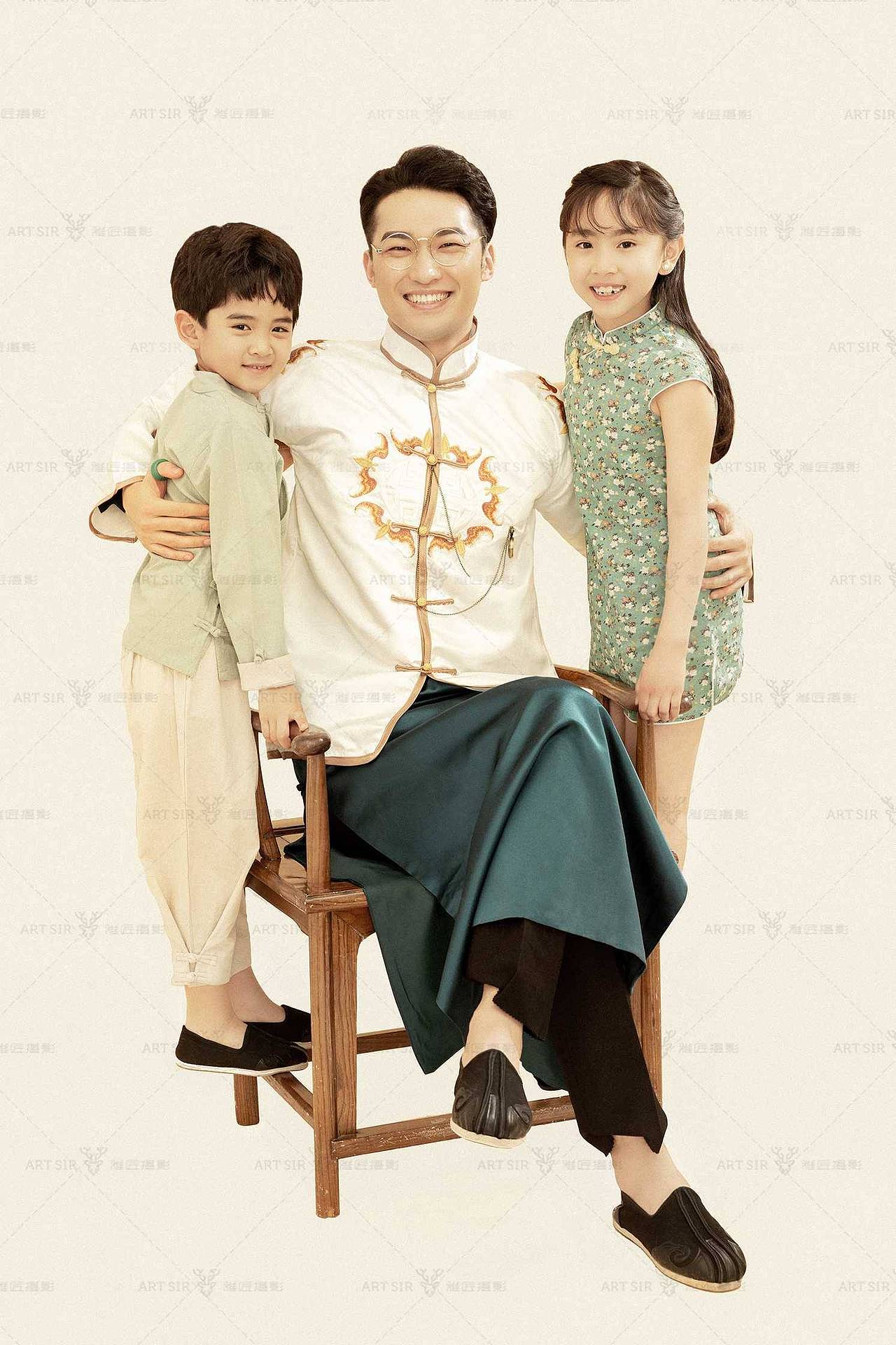 工笔写意亲子（图ZMjQ5MDQzNjg4） - 人像摄影 - 站酷设计师雅匠亲子摄影原创素材 - 站酷ZCOOL