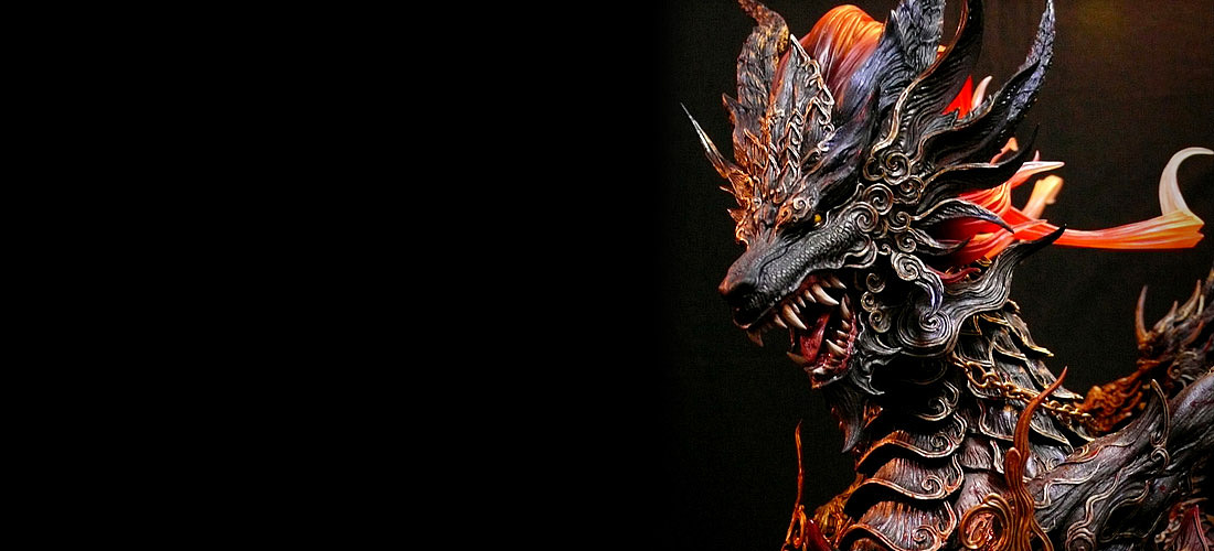 台湾原型师PKking《九天衡》系列作品——中宫·麒麟