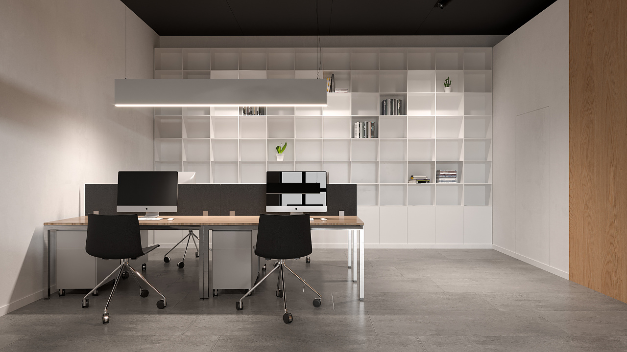 商业办公室渲染——cr渲染