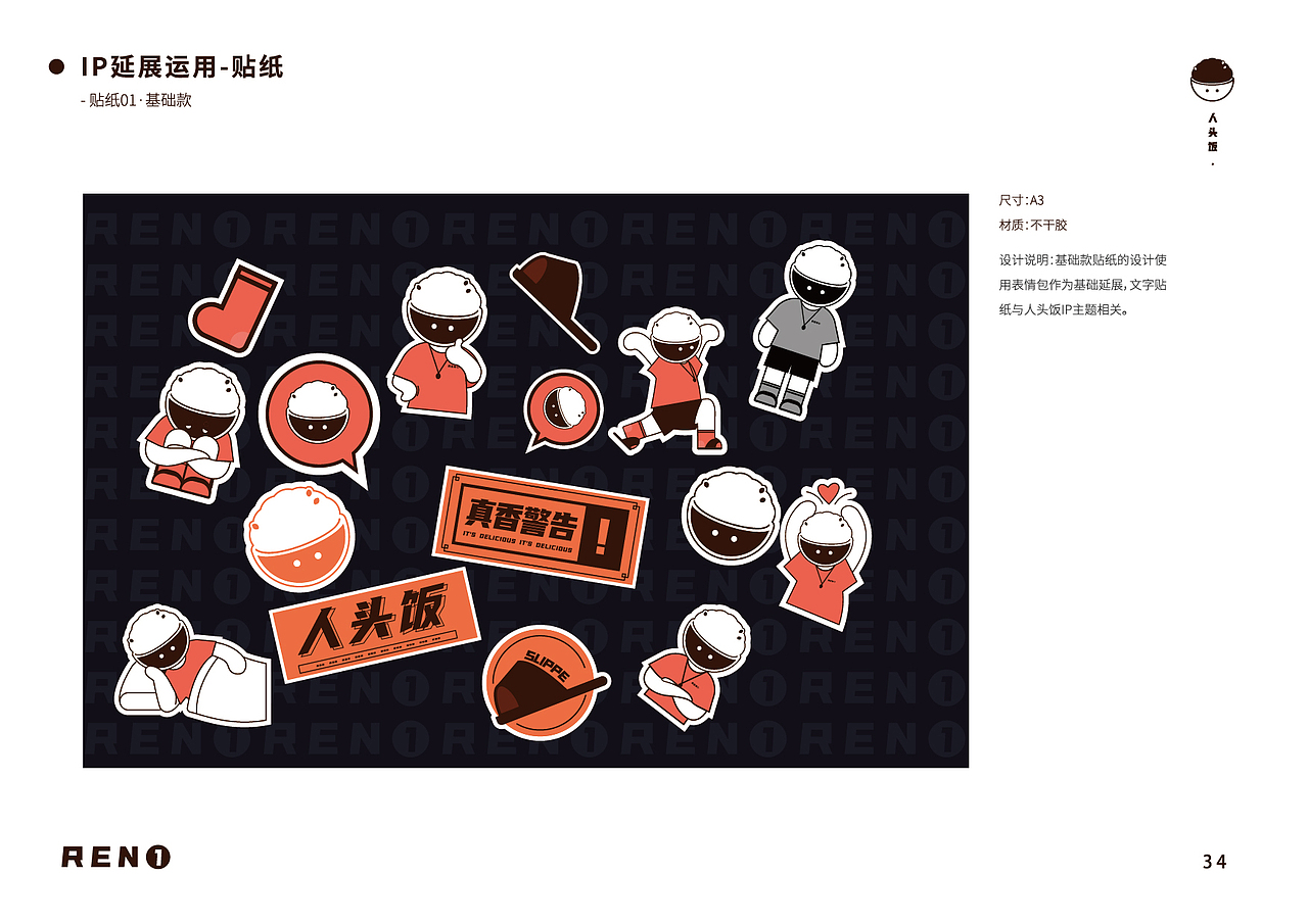 毕业设计-“人头饭”IP形象设计（图ZMjU5NjI4Mzky） - IP形象 - 站酷设计师北极尤里鱼原创素材 - 站酷ZCOOL