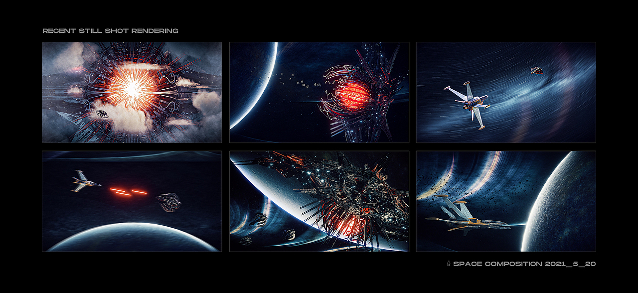 近期静帧分镜渲染