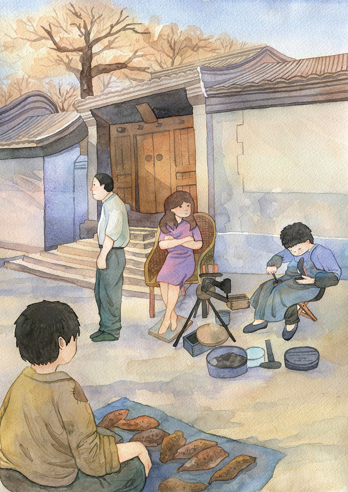 少年小说·童话-插画配图（图ZMTA2MzQyOTY4） - 商业插画 - 站酷设计师游木虞原创素材 - 站酷ZCOOL