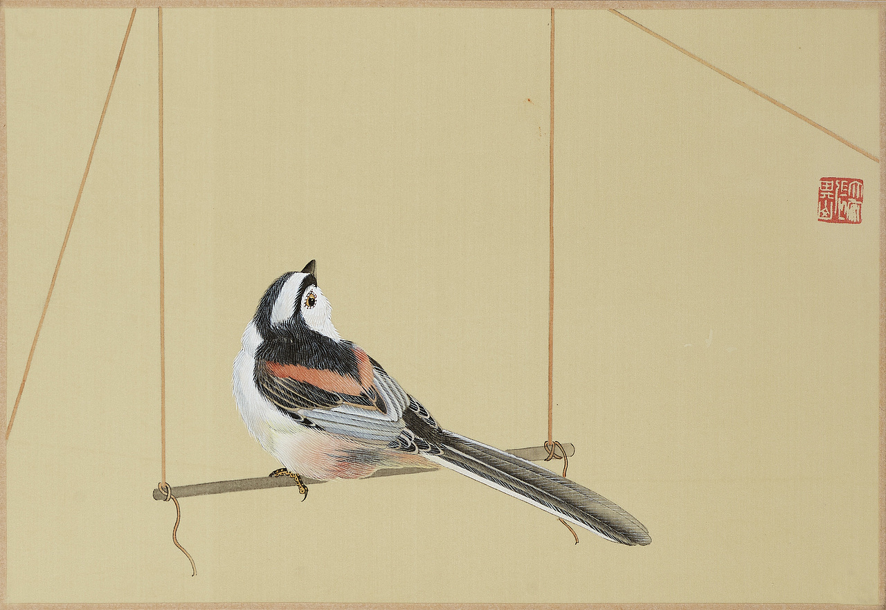 张田伟花鸟画作品