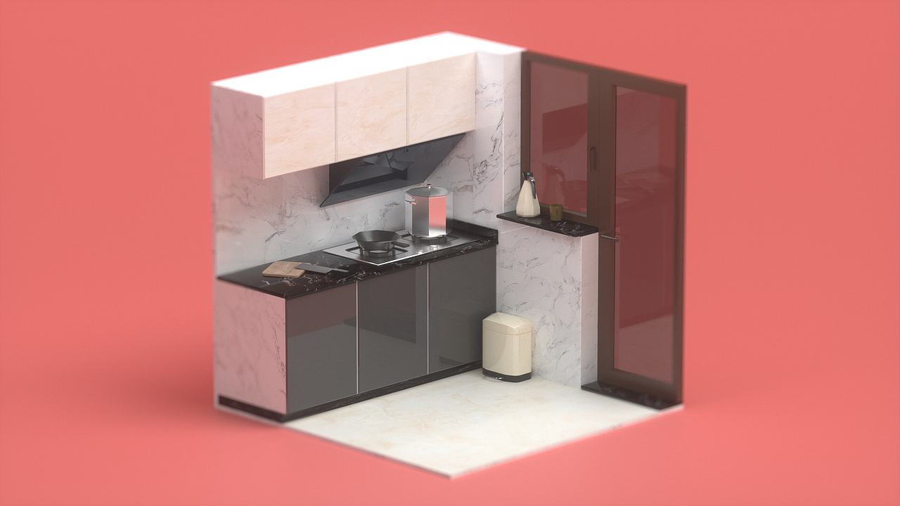 臨摹卡通風(fēng)格場景（一張臨摹，兩張練習(xí)）（圖ZMTk4ODAyNjIw） - 建筑/空間 - 站酷設(shè)計(jì)師BINBin啊原創(chuàng)素材 - 站酷ZCOOL