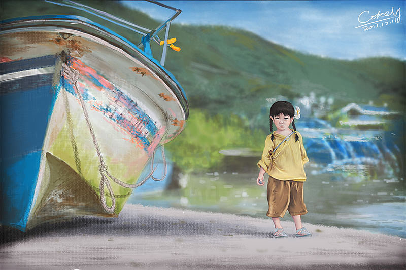 照片转手绘练习--依旧 jojo（图ZOTM2NDQyNjg=） - 艺术插画 - 站酷设计师小意思的意原创素材 - 站酷ZCOOL