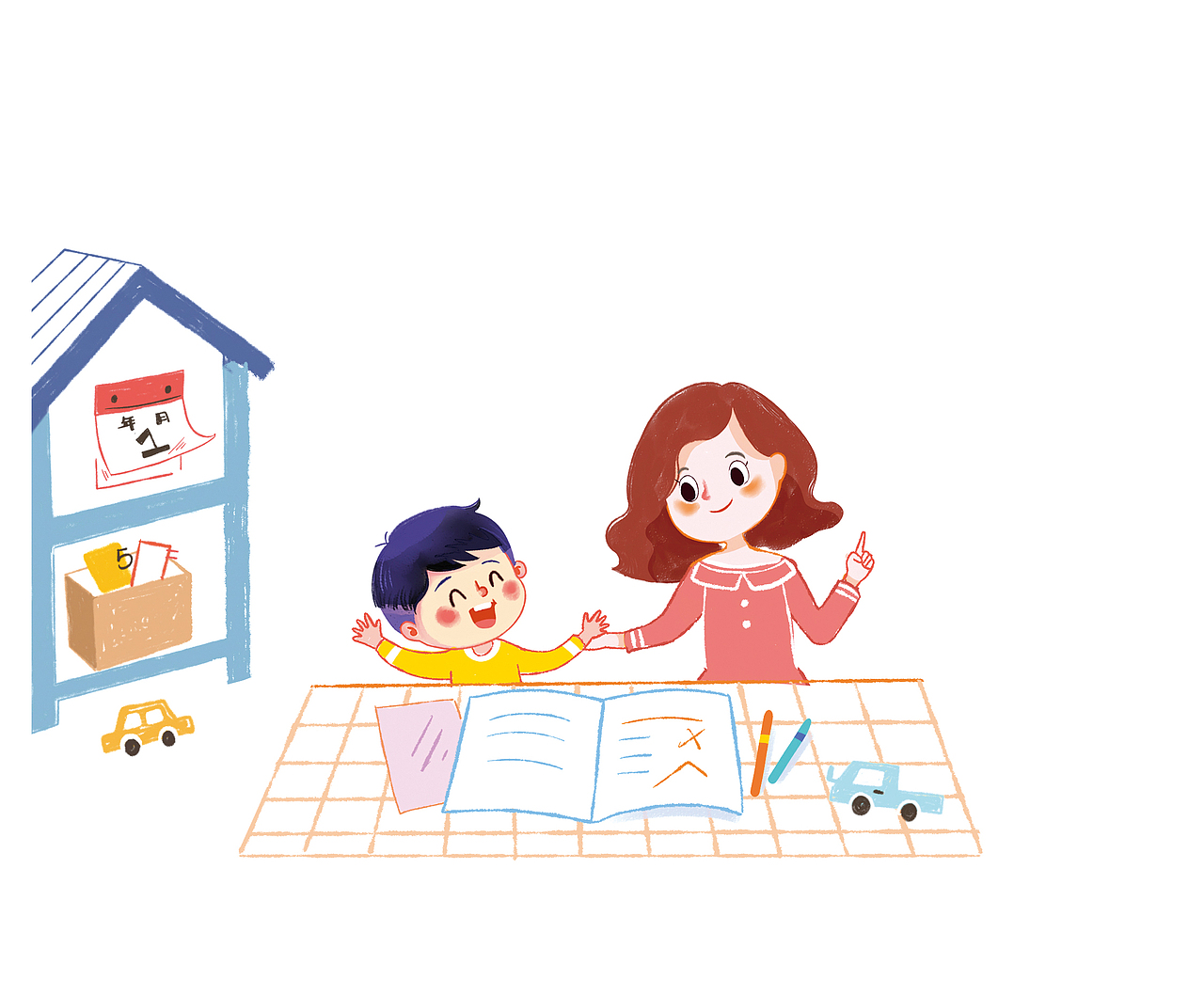 从幼儿园到一年级幼小衔接图书配图