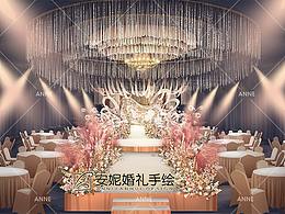 婚礼手绘
