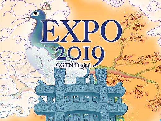 北京世园会系列插画-印度馆