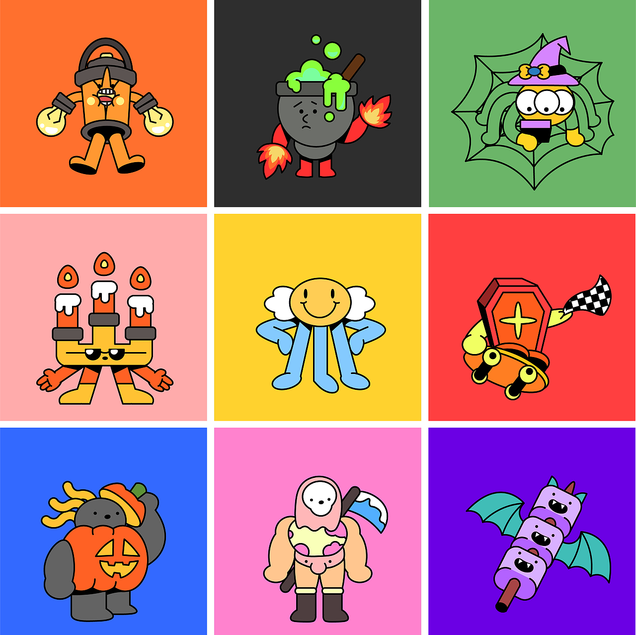 野狗富贵 | 99 little monsters