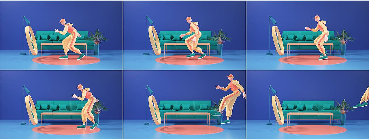 Summertime-夏日主题3D人物小动画系列