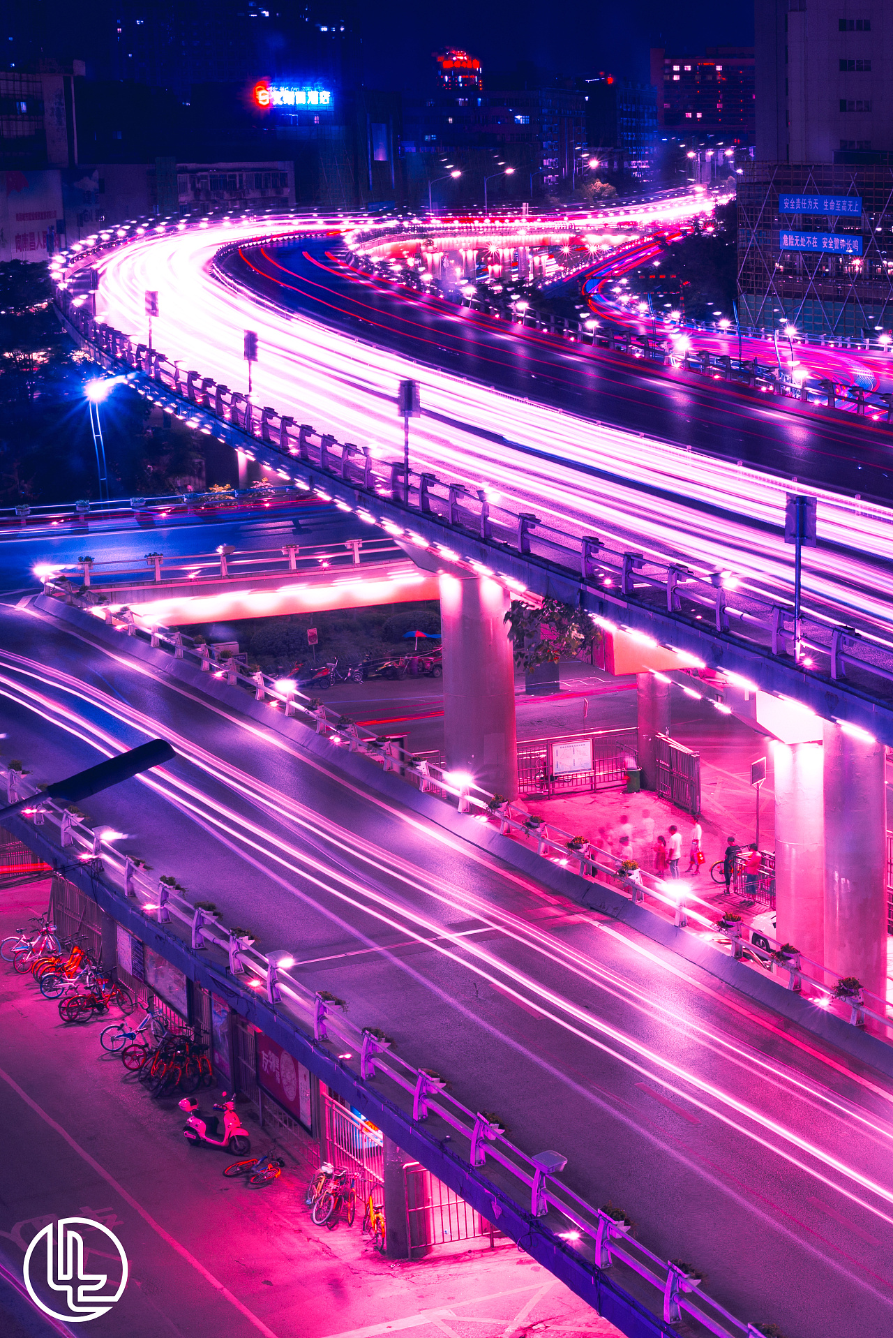 【夜·南昌】老福山立交桥