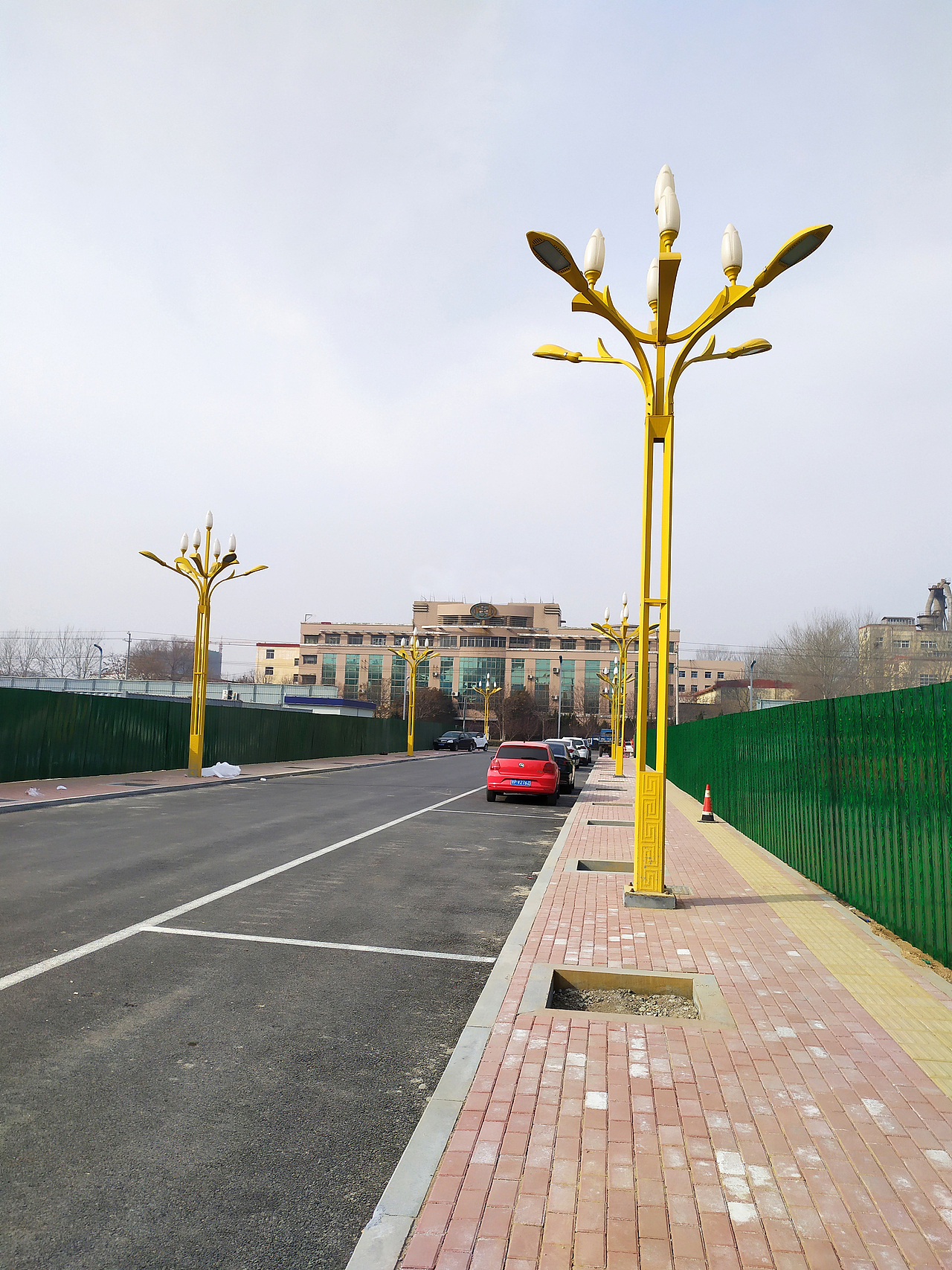 万达商业街文化路灯组合灯景观灯世博光电生产定制厂家