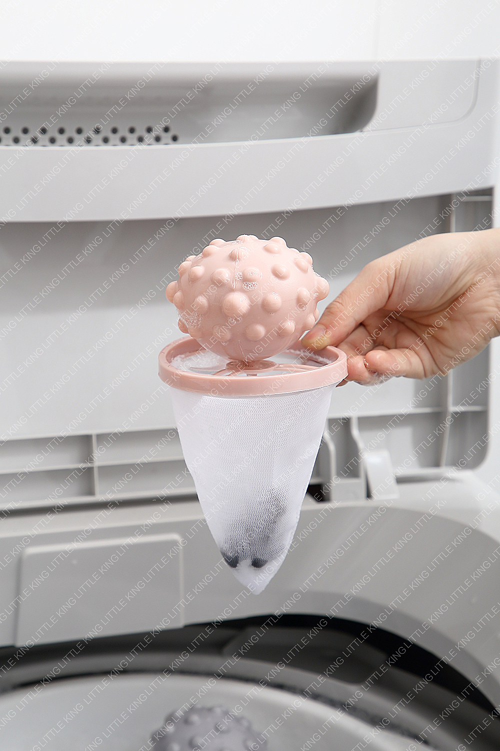 居家日用——洗衣机海星球过滤网袋