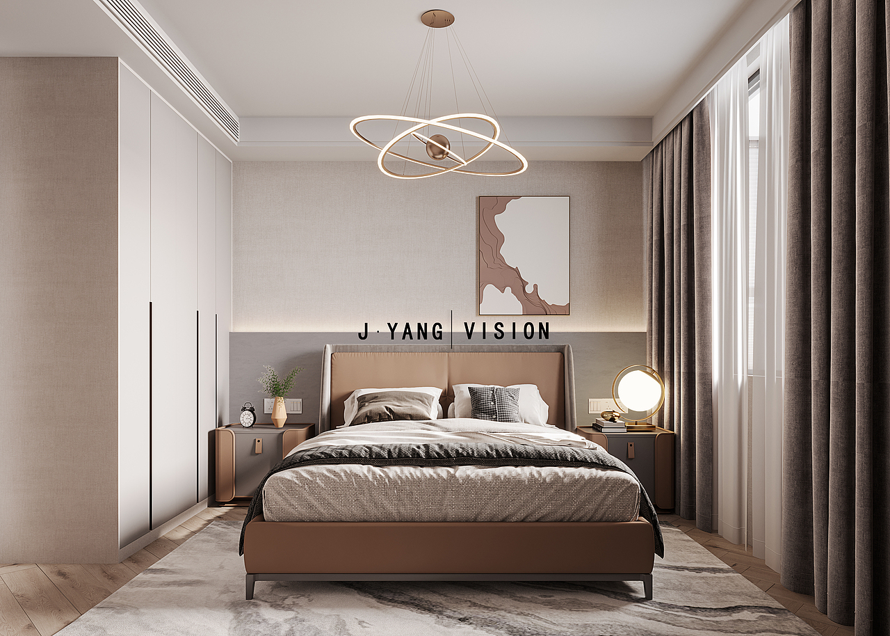 现代轻奢（图ZMjY4MTU1MzUy） - 家装设计 - 站酷设计师静静表现原创素材 - 站酷ZCOOL