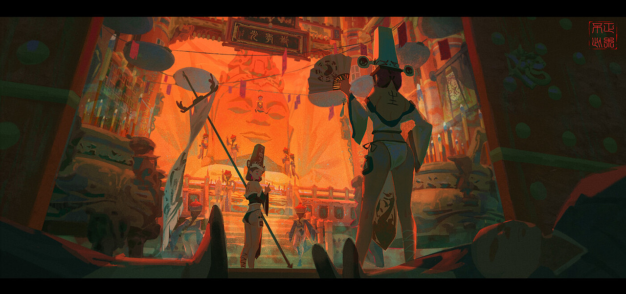 【小妖异录】（图ZMjY4MzEzMjcy） - 艺术插画 - 站酷设计师Y柴不会画画原创素材 - 站酷ZCOOL