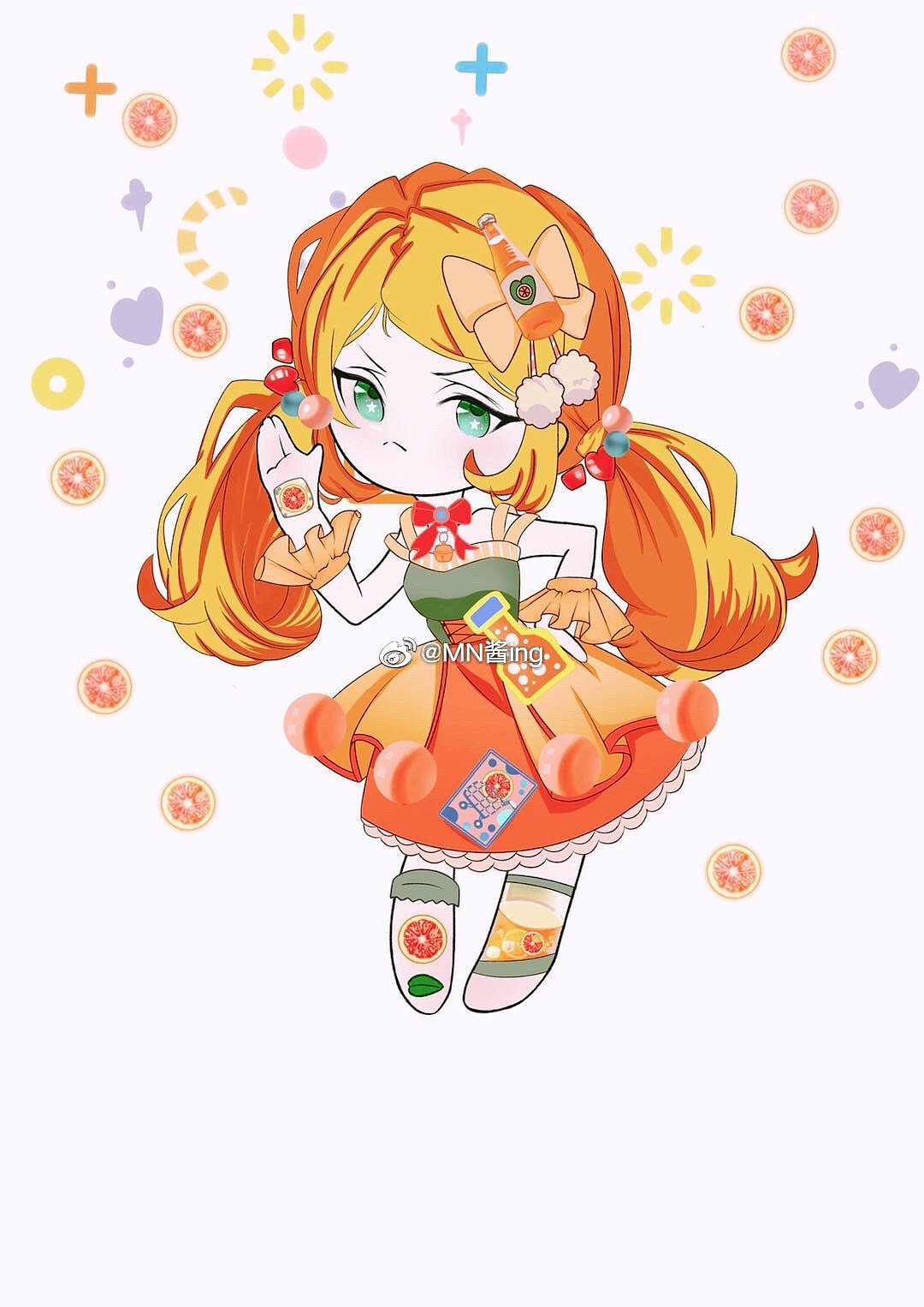 日系立绘二次元平面设计